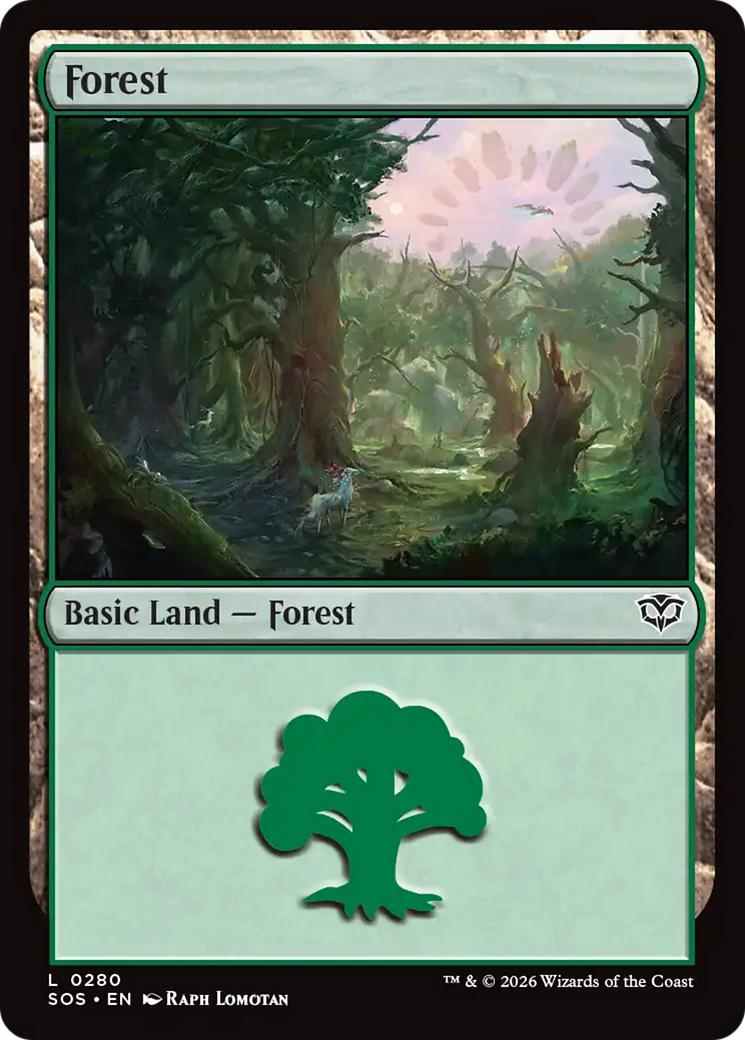 Forest (0280) [Secrets of Strixhaven] | Impulse Games and Hobbies