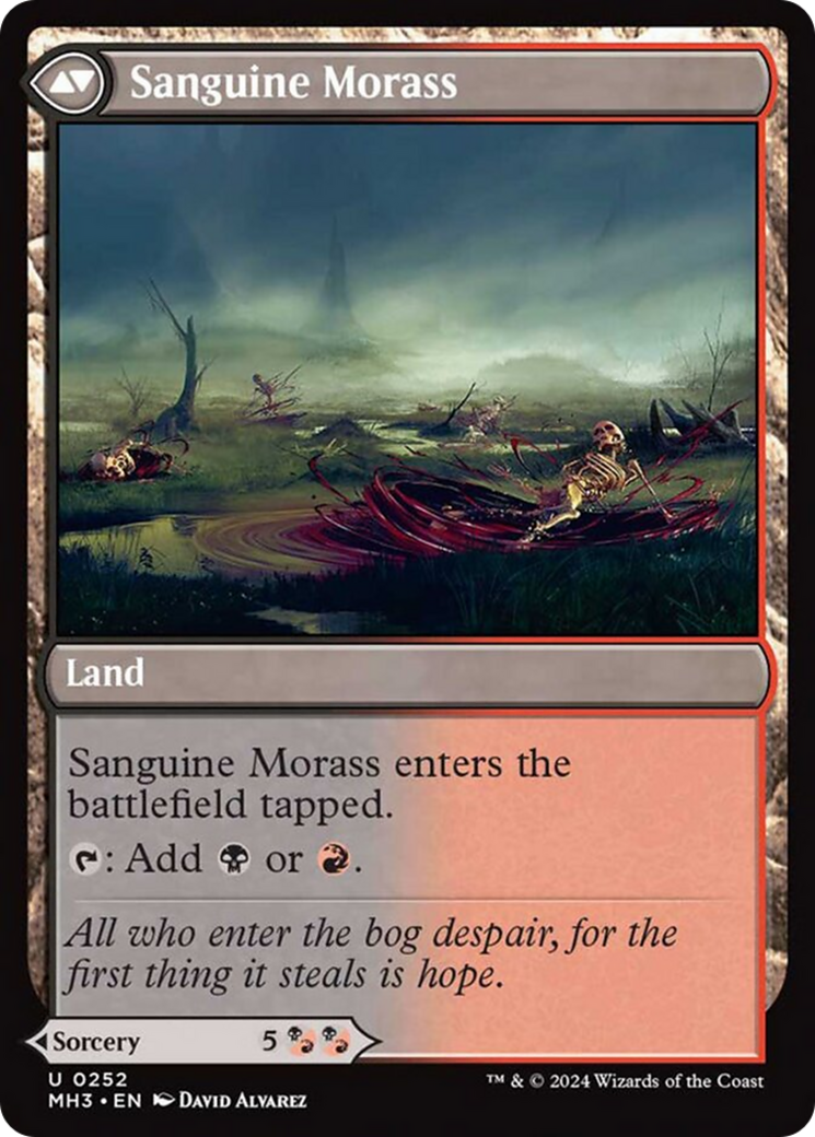 Bloodsoaked Insight // Sanguine Morass [Modern Horizons 3] | Impulse Games and Hobbies