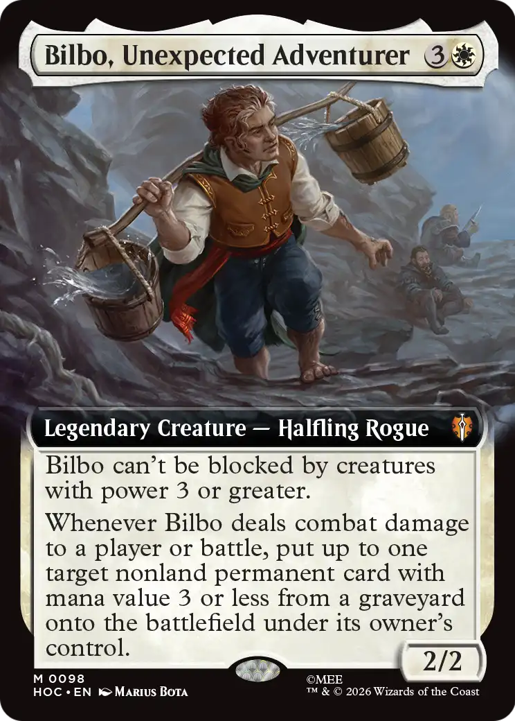 Bilbo, Unexpected Adventurer (Extended Art) [The Hobbit: Eternal-Legal] | Impulse Games and Hobbies