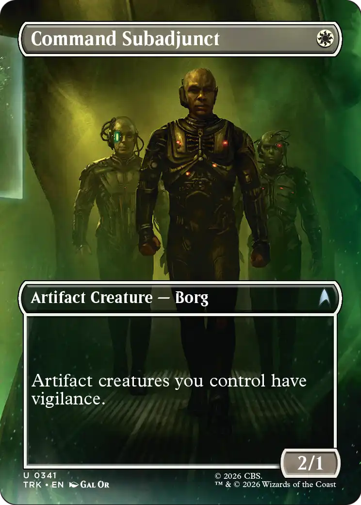 Command Subadjunct (Borderless) [Star Trek] | Impulse Games and Hobbies