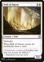 Wall of Omens (KHC) [The List] | Impulse Games and Hobbies