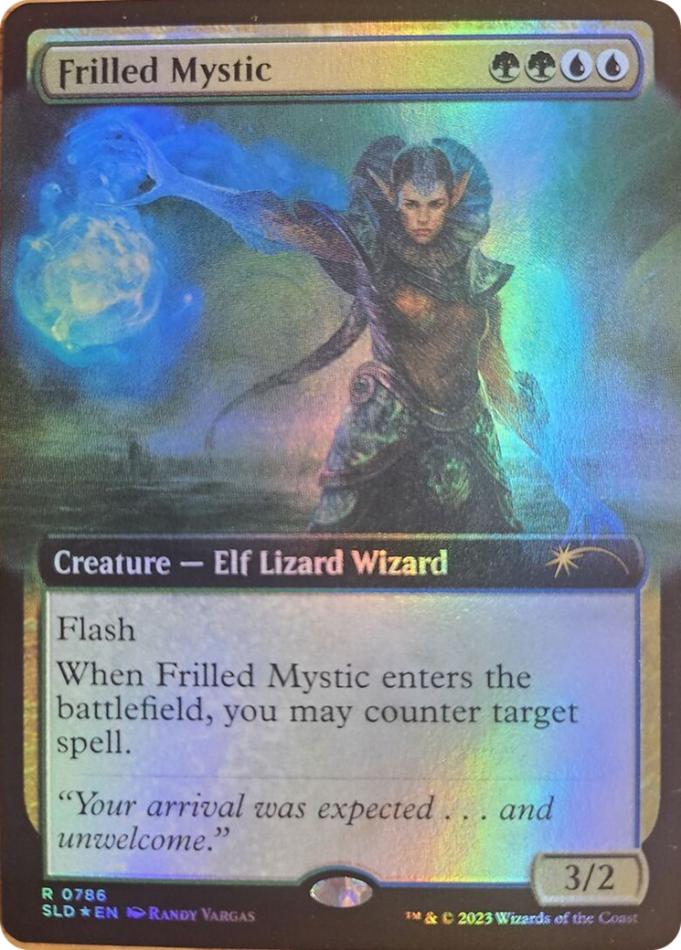 Frilled Mystic (Extended Art) [Secret Lair Drop Series] | Impulse Games and Hobbies