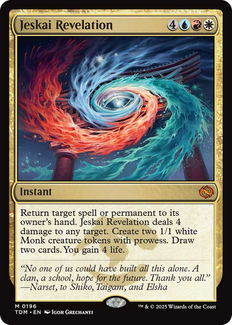 Jeskai Revelation [Tarkir: Dragonstorm] | Impulse Games and Hobbies