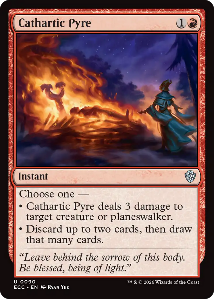 Cathartic Pyre [Lorwyn Eclipsed Commander] | Impulse Games and Hobbies