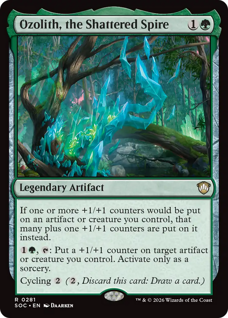 Ozolith, the Shattered Spire [Secrets of Strixhaven Commander] | Impulse Games and Hobbies
