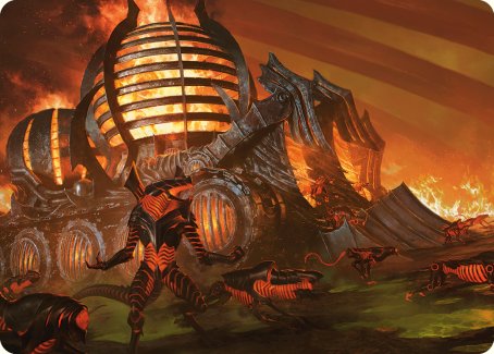 Urabrask's Forge Art Card [Phyrexia: All Will Be One Art Series] | Impulse Games and Hobbies
