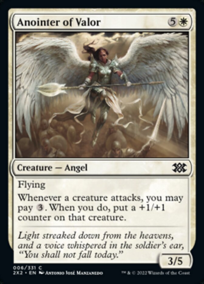 Anointer of Valor [Double Masters 2022] | Impulse Games and Hobbies