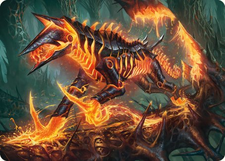 Kuldotha Cackler Art Card [Phyrexia: All Will Be One Art Series] | Impulse Games and Hobbies