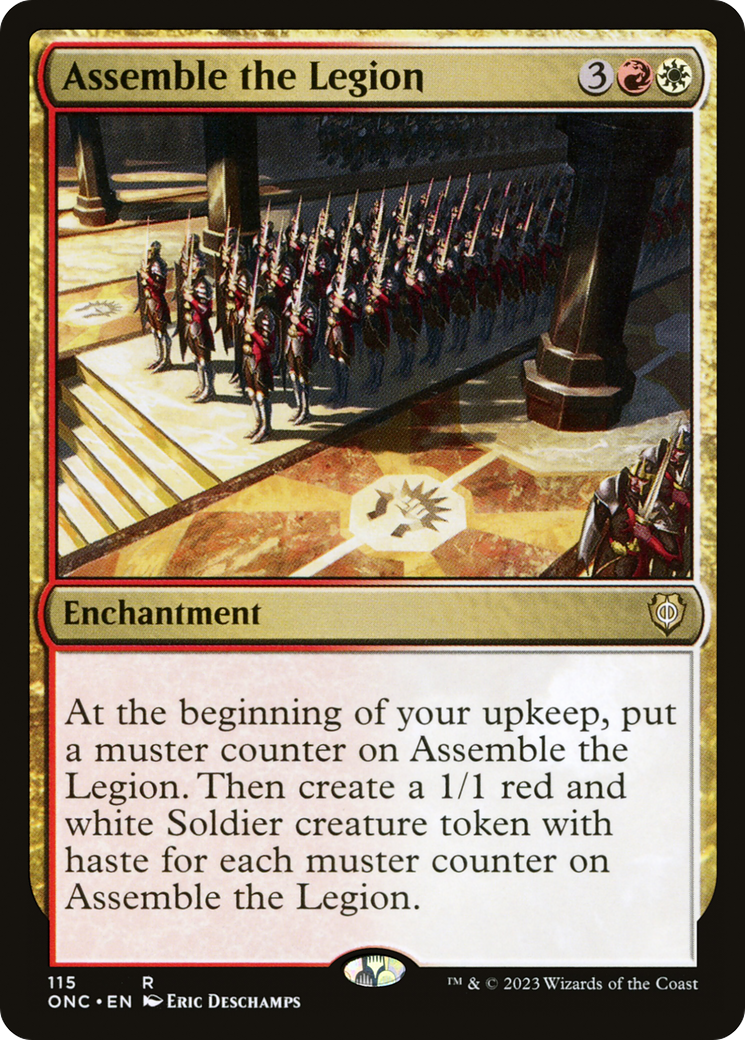 Assemble the Legion [Phyrexia: All Will Be One Commander] | Impulse Games and Hobbies