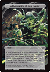 A Premonition of Your Demise (Full Art) [Duskmourn: Archenemy] | Impulse Games and Hobbies