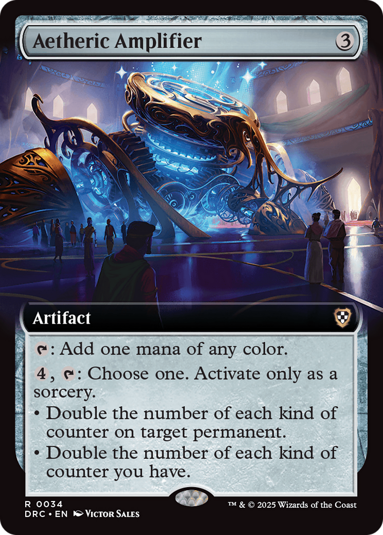 Aetheric Amplifier (Extended Art) [Aetherdrift Commander] | Impulse Games and Hobbies