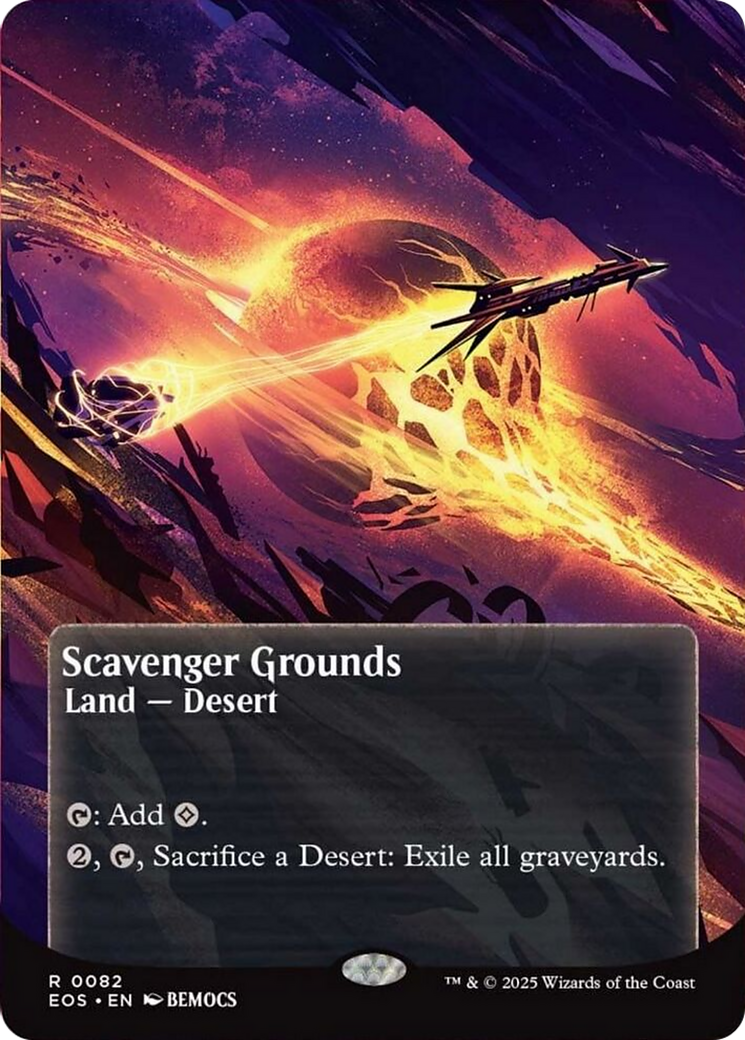 Scavenger Grounds (0082) (Borderless) [Edge of Eternities: Stellar Sights] | Impulse Games and Hobbies