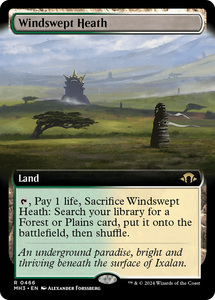 Windswept Heath (Extended Art) [Modern Horizons 3] | Impulse Games and Hobbies