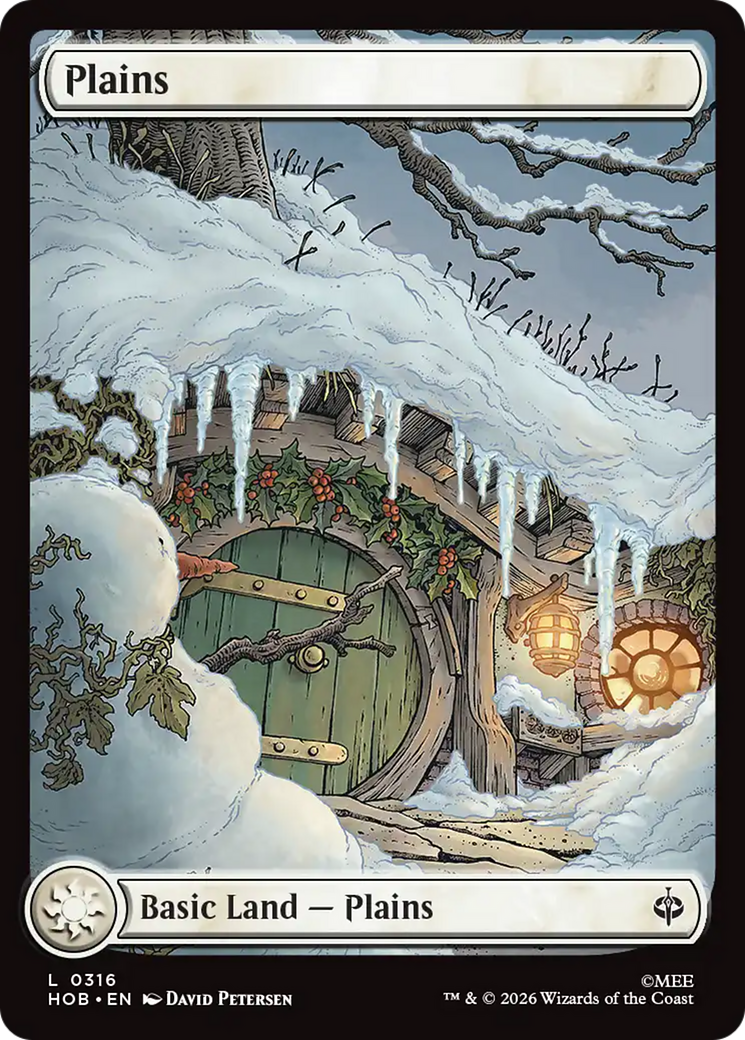Plains (0320) (Surge Foil) [The Hobbit] | Impulse Games and Hobbies