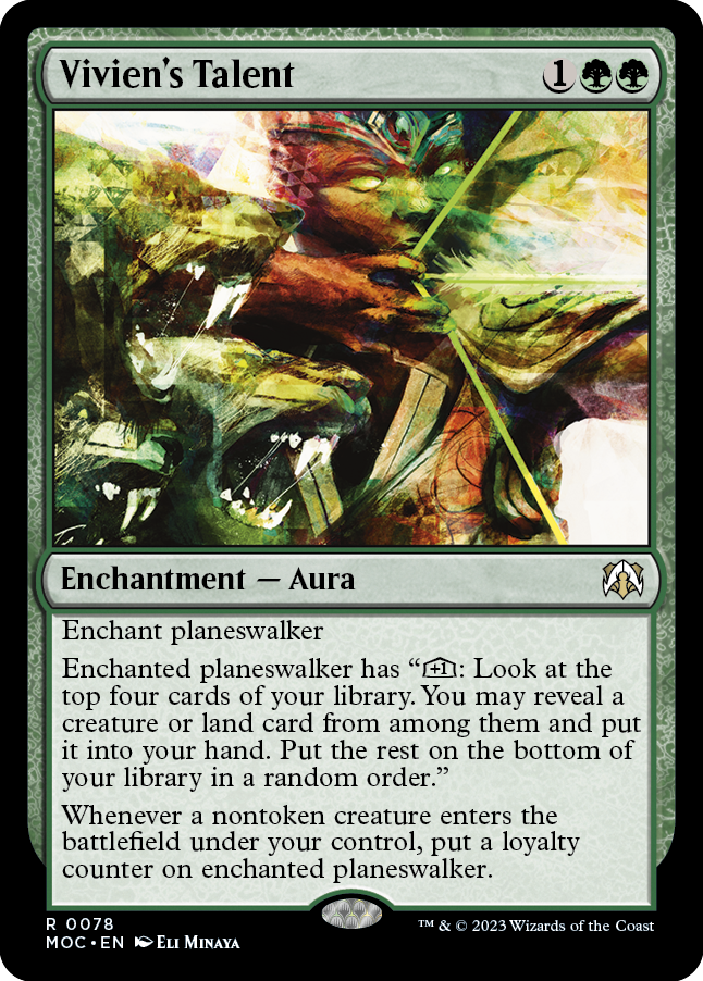 Vivien's Talent [March of the Machine Commander] | Impulse Games and Hobbies