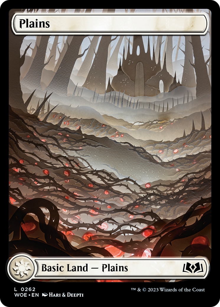Plains (262) (Full-Art) [Wilds of Eldraine] | Impulse Games and Hobbies