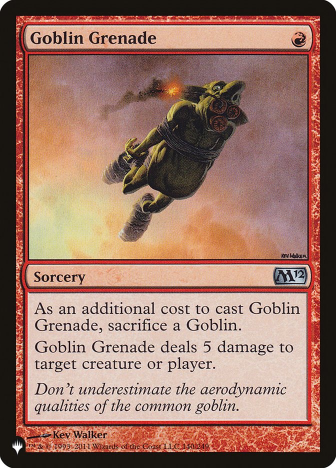 Goblin Grenade [The List] | Impulse Games and Hobbies