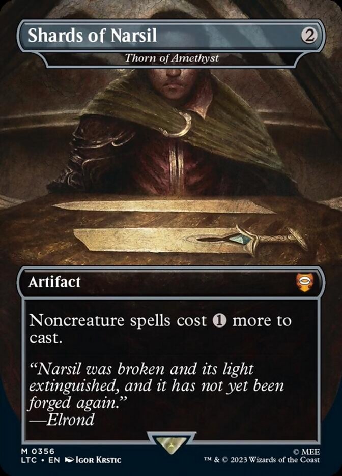 Thorn of Amethyst - Shards of Narsil [The Lord of the Rings: Tales of Middle-Earth Commander] | Impulse Games and Hobbies