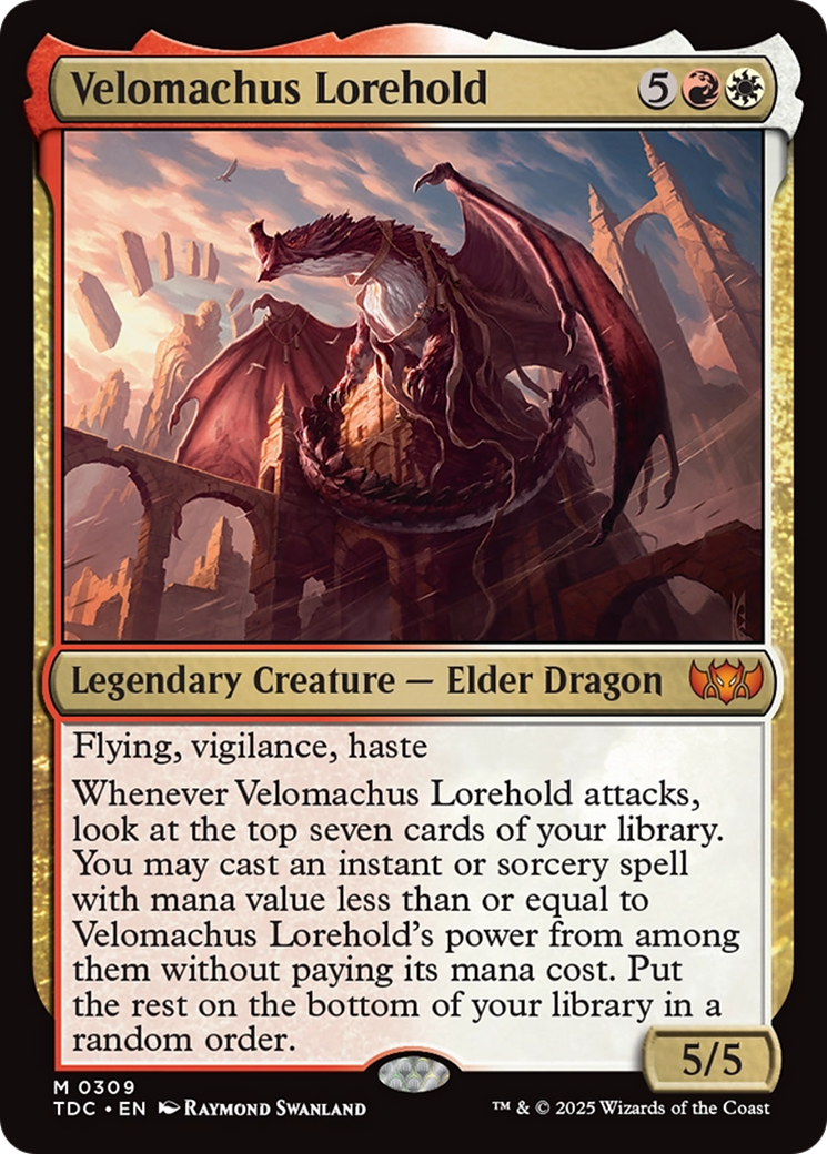 Velomachus Lorehold [Tarkir: Dragonstorm Commander] | Impulse Games and Hobbies