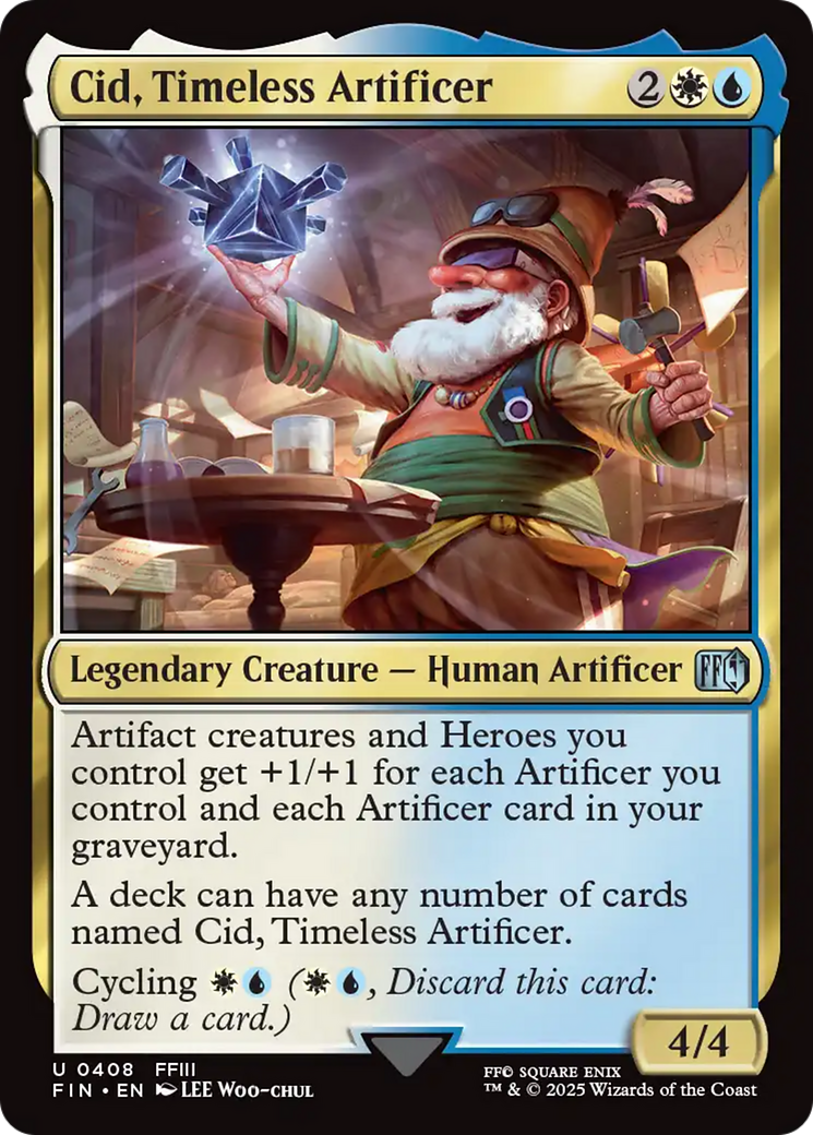 Cid, Timeless Artificer (0408) [FINAL FANTASY] | Impulse Games and Hobbies