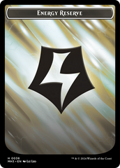 Servo // Energy Reserve Double-Sided Token [Modern Horizons 3 Tokens] | Impulse Games and Hobbies