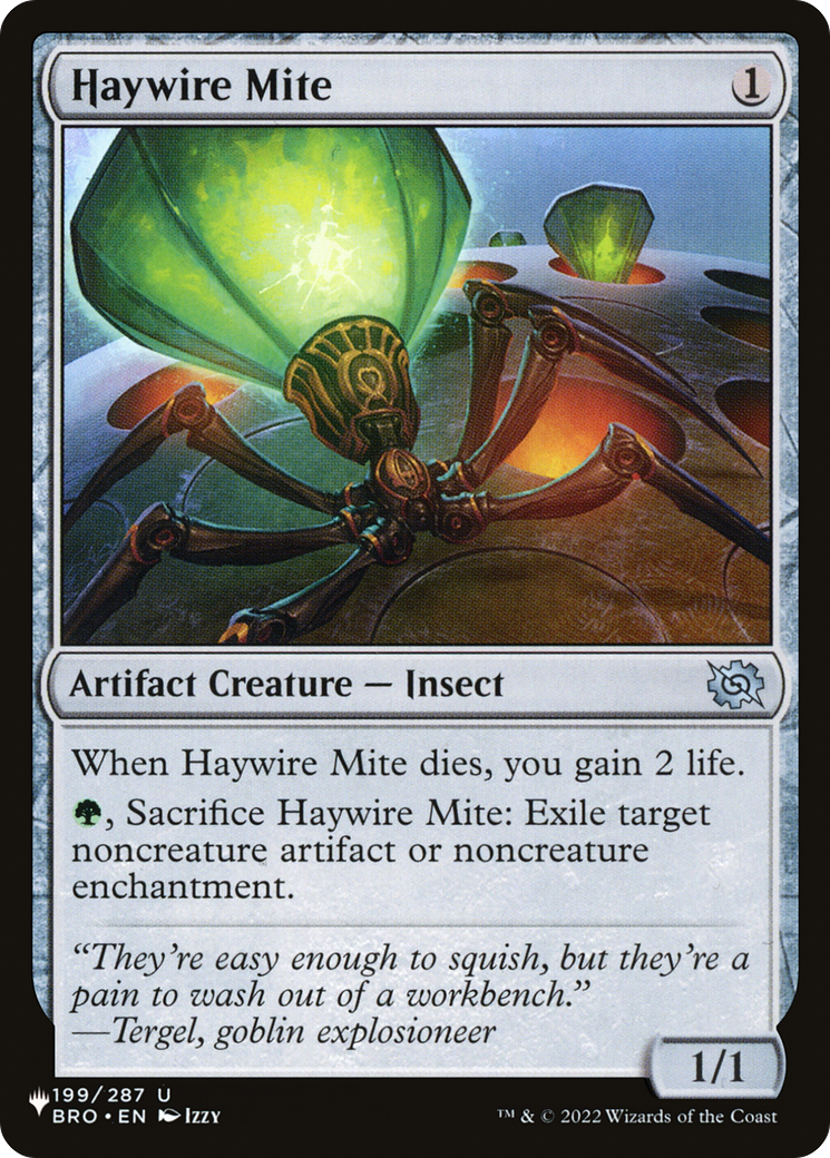 Haywire Mite [The List Reprints] | Impulse Games and Hobbies