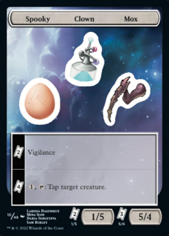 Spooky Clown Mox [Unfinity Stickers] | Impulse Games and Hobbies