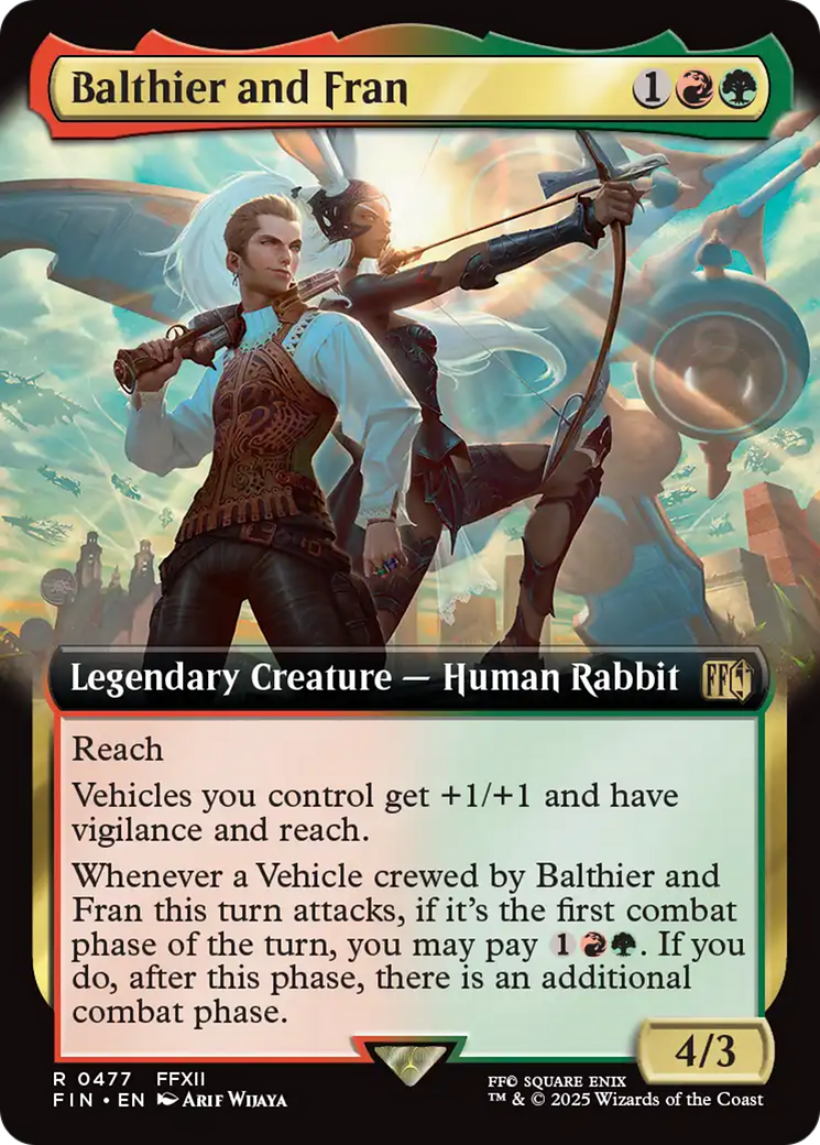 Balthier and Fran (Extended Art) [FINAL FANTASY] | Impulse Games and Hobbies