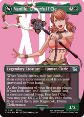 Vanille, Cheerful l'Cie // Ragnarok, Divine Deliverance (Borderless) (Surge Foil) [FINAL FANTASY] | Impulse Games and Hobbies