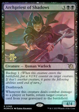 Archpriest of Shadows [March of the Machine Prerelease Promos] | Impulse Games and Hobbies