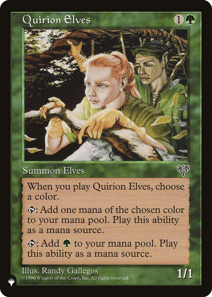 Quirion Elves [The List Reprints] | Impulse Games and Hobbies