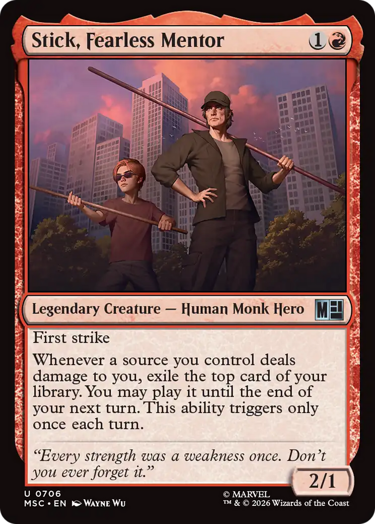 Stick, Fearless Mentor [Marvel Super Heroes Commander] | Impulse Games and Hobbies