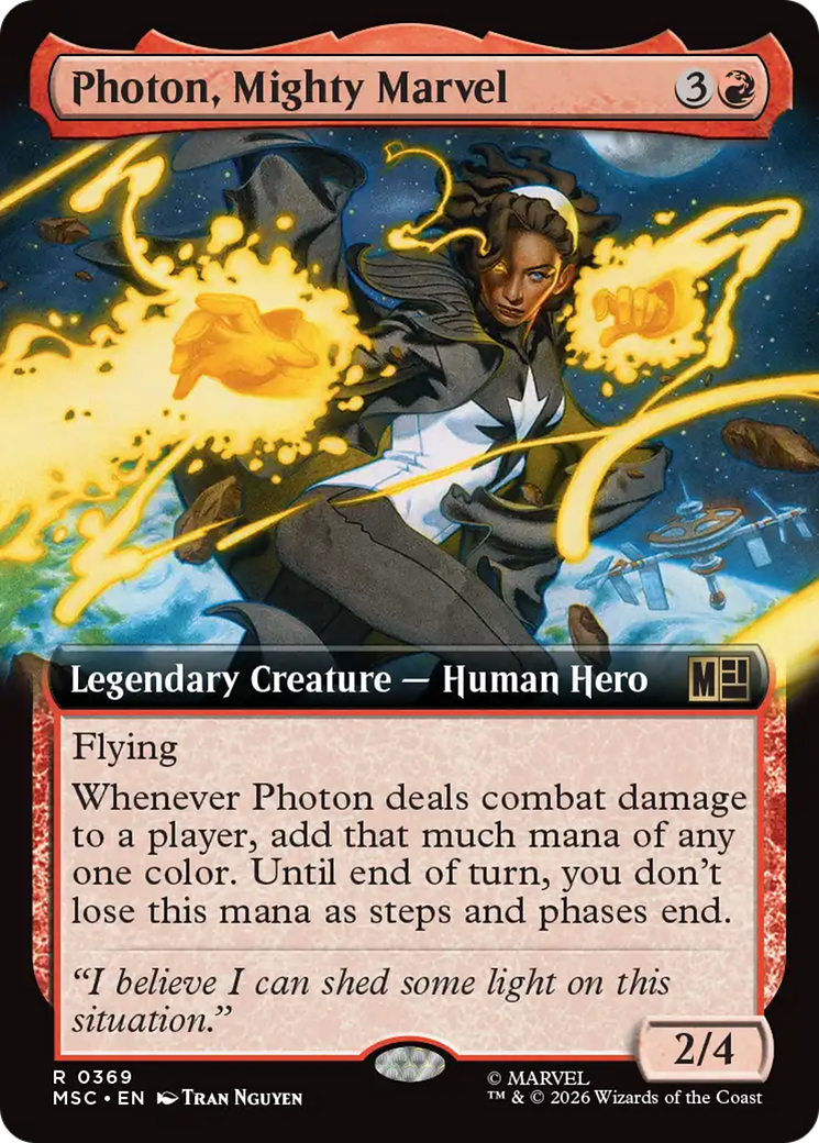Photon, Mighty Marvel (Extended Art) [Marvel Super Heroes Commander] | Impulse Games and Hobbies