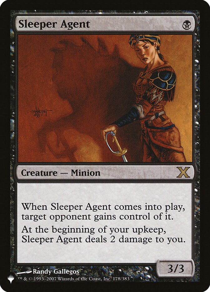 Sleeper Agent [The List] | Impulse Games and Hobbies