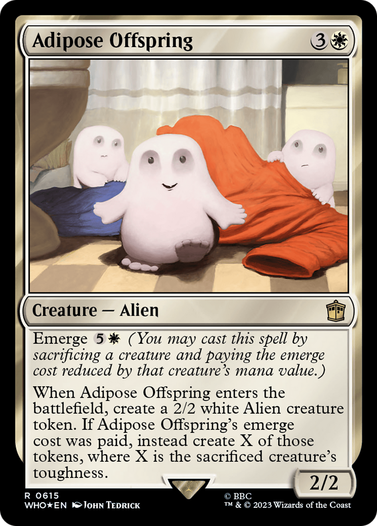 Adipose Offspring (Surge Foil) [Doctor Who] | Impulse Games and Hobbies