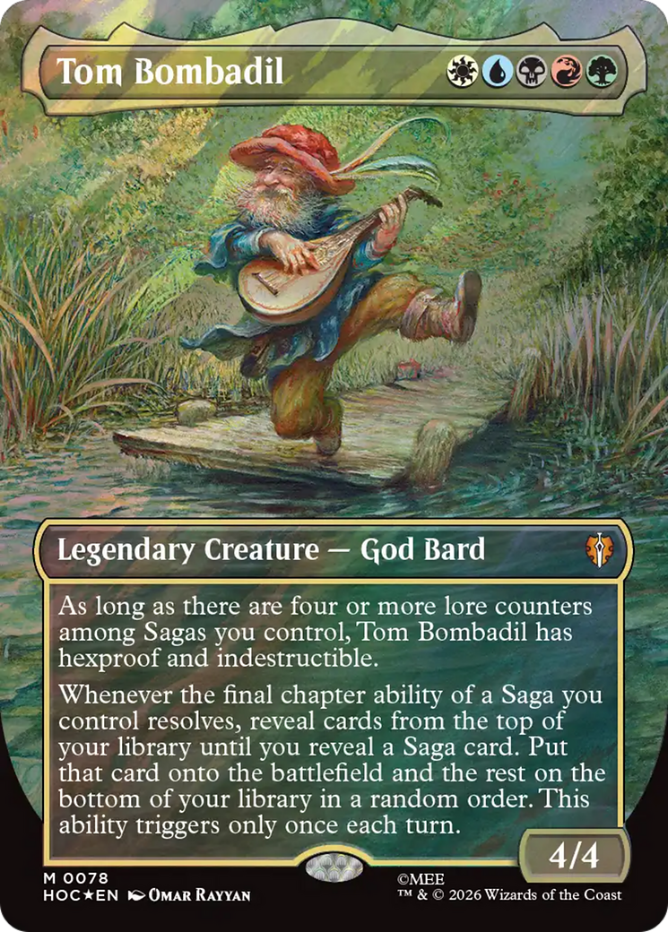 Tom Bombadil (Borderless) (Surge Foil) [The Hobbit] | Impulse Games and Hobbies