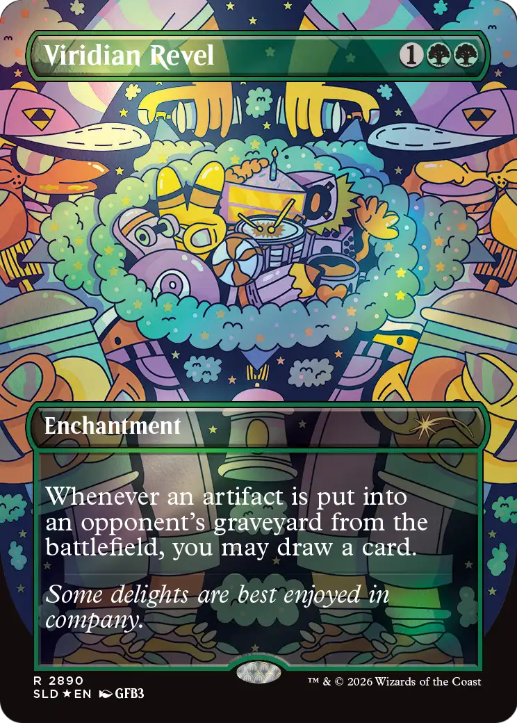 Viridian Revel [Secret Lair Drop Series] | Impulse Games and Hobbies
