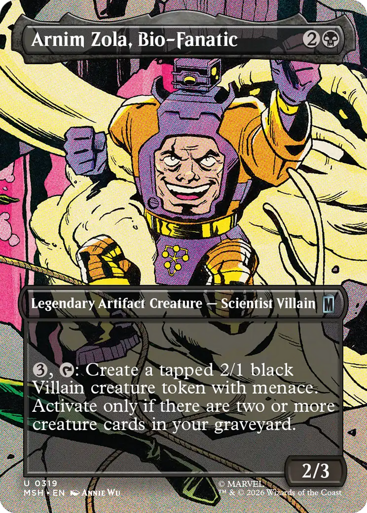 Arnim Zola, Bio-Fanatic (Borderless) [Marvel Super Heroes] | Impulse Games and Hobbies