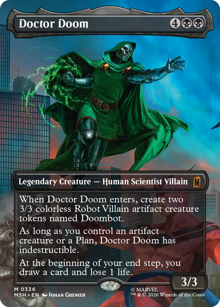 Doctor Doom (Borderless) (336) [Marvel Super Heroes] | Impulse Games and Hobbies