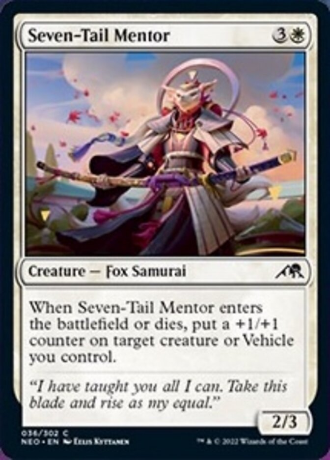 Seven-Tail Mentor [Kamigawa: Neon Dynasty] | Impulse Games and Hobbies
