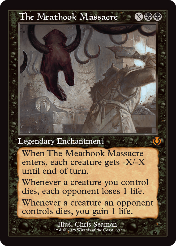The Meathook Massacre (Retro Frame) [Innistrad Remastered] | Impulse Games and Hobbies