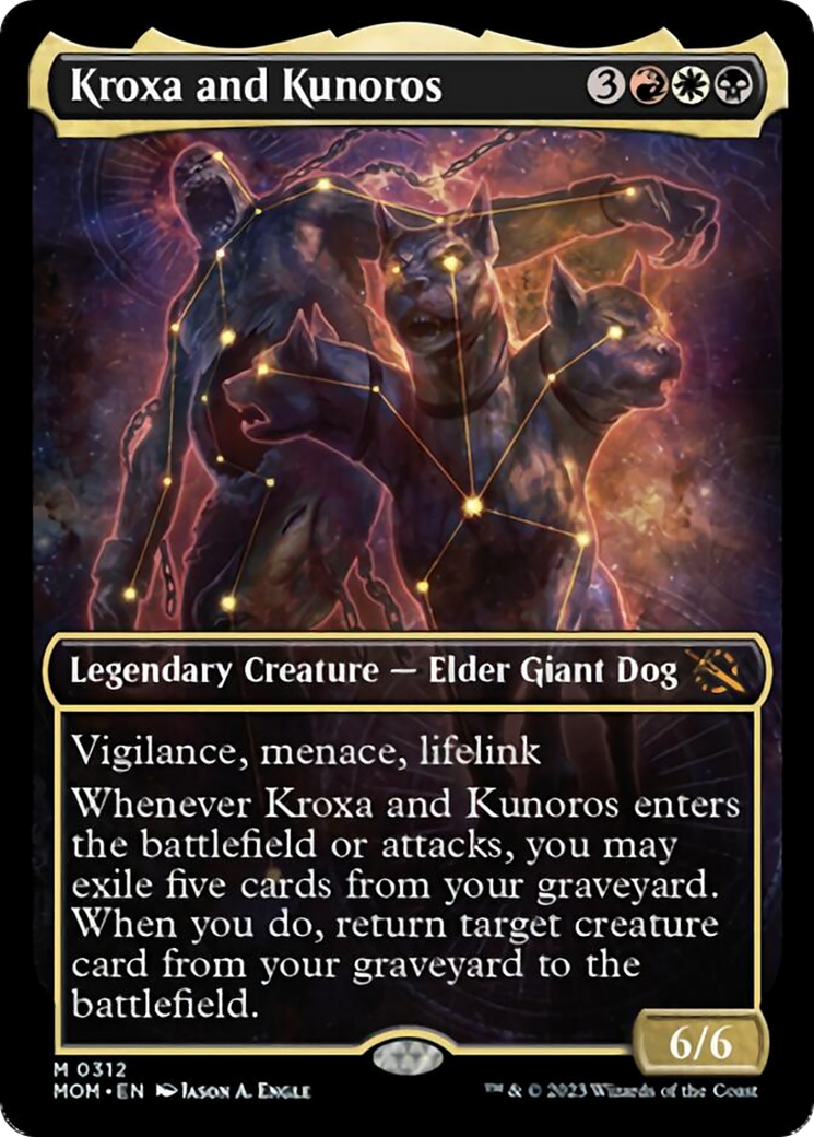 Kroxa and Kunoros (Showcase Planar Booster Fun) [March of the Machine] | Impulse Games and Hobbies