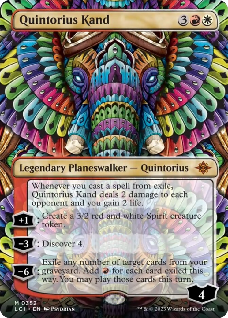 Quintorius Kand (0352) (Borderless) [The Lost Caverns of Ixalan] | Impulse Games and Hobbies