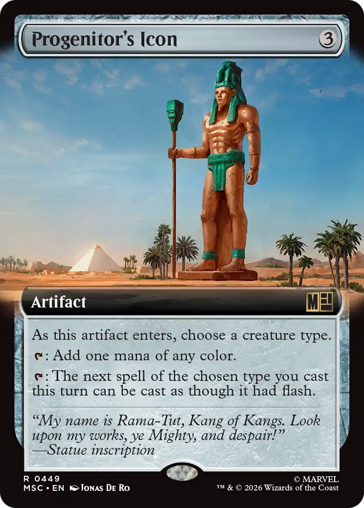 Progenitor's Icon (Extended Art) [Marvel Super Heroes Commander] | Impulse Games and Hobbies