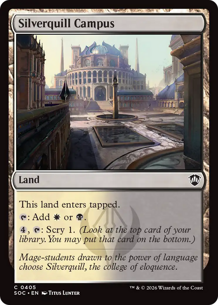 Silverquill Campus [Secrets of Strixhaven Commander] | Impulse Games and Hobbies