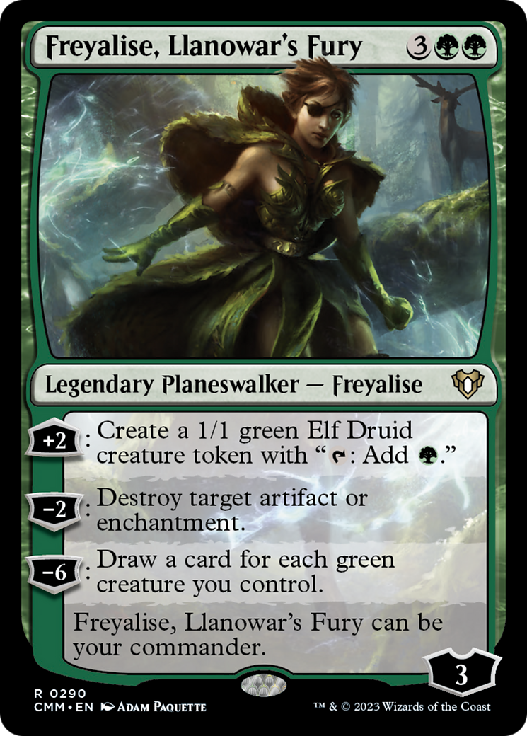 Freyalise, Llanowar's Fury [Commander Masters] | Impulse Games and Hobbies