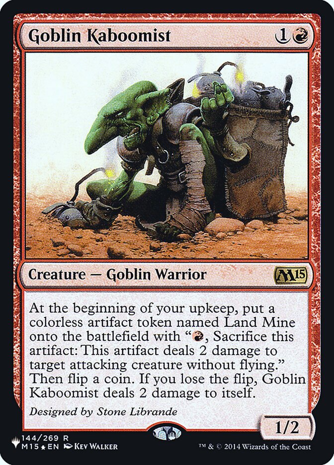 Goblin Kaboomist [Secret Lair: Heads I Win, Tails You Lose] | Impulse Games and Hobbies