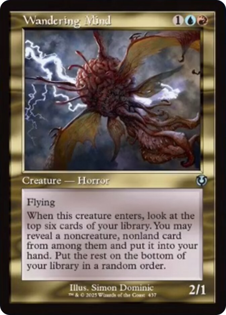 Wandering Mind (Retro Frame) [Innistrad Remastered] | Impulse Games and Hobbies