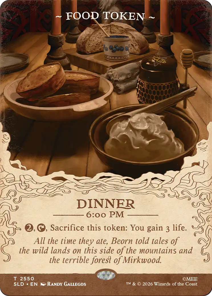 Food Token (2550) [Secret Lair Drop Series] | Impulse Games and Hobbies