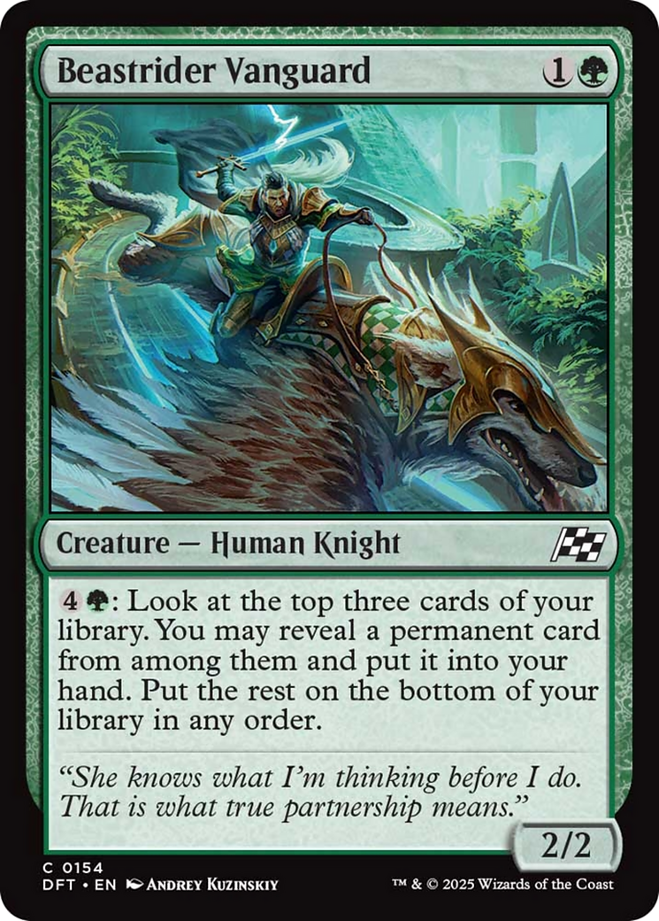 Beastrider Vanguard [Aetherdrift] | Impulse Games and Hobbies